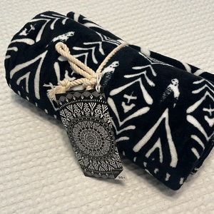 Pottery Barn Teen Graphic Boho Beach Towel